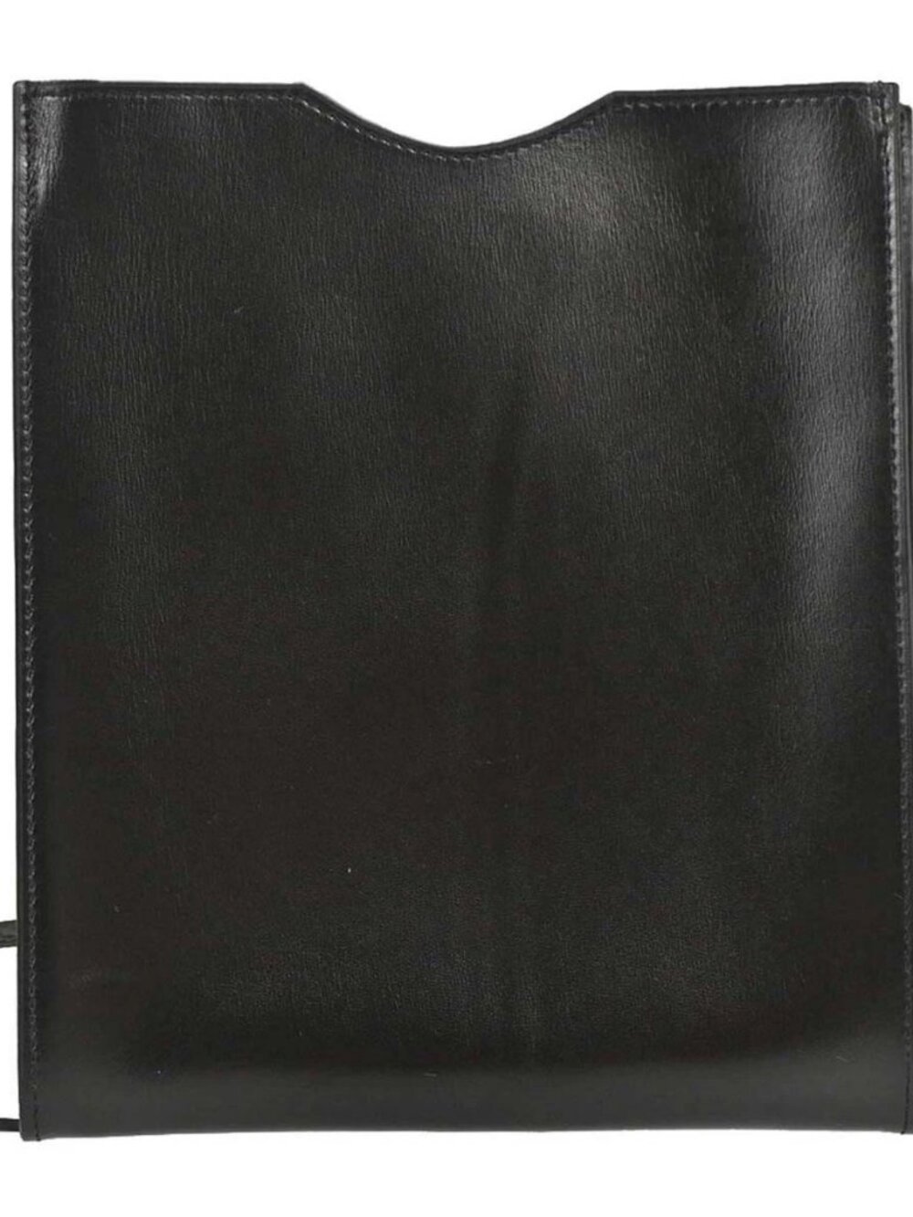 Hermes Black Box Calf Onimaitou Shoulder Bag Pochette 179019